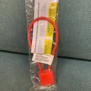 NEW - red Cable Gun Lock w/2 Keys Regal R11SC3 pistol, rifle, shotgun, universal